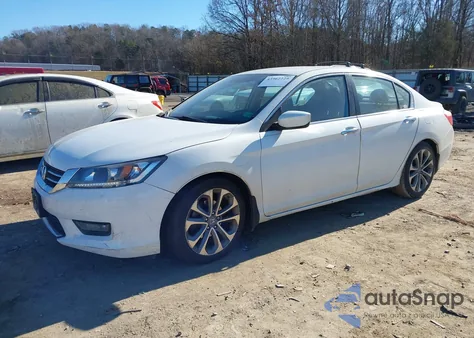 2014 Honda Accord Sport from USA, damaged, VIN 1HGCR2F51EA253235